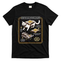 Funny Math Infinite Energy Cat And Mechanical Engineering T-Shirt