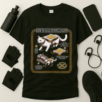 Funny Math Infinite Energy Cat And Mechanical Engineering T-Shirt