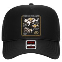 Funny Math Infinite Energy Cat And Mechanical Engineering Trucker Hat