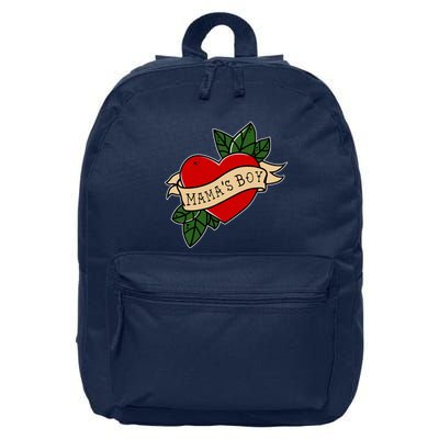 Funny Mama Is My Valentine MamaS Boy Valentines Day Heart 16 in Basic Backpack