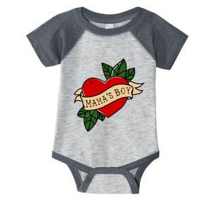 Funny Mama Is My Valentine MamaS Boy Valentines Day Heart Infant Baby Jersey Bodysuit