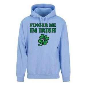 Finger Me I'm Irish Funny Irish St Patrick’s Day Unisex Surf Hoodie