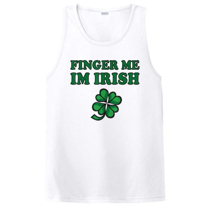 Finger Me I'm Irish Funny Irish St Patrick’s Day PosiCharge Competitor Tank