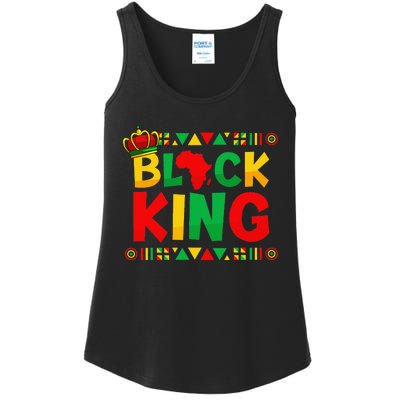 Family Matching Juneteenth Black King African History Ladies Essential Tank