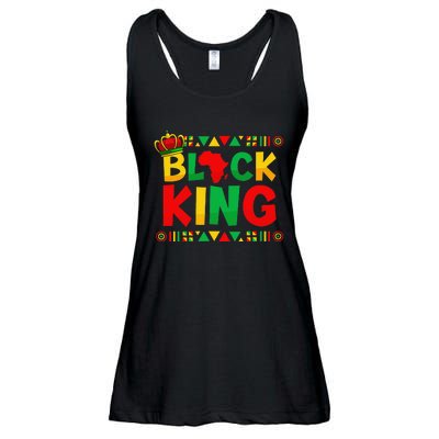 Family Matching Juneteenth Black King African History Ladies Essential Flowy Tank