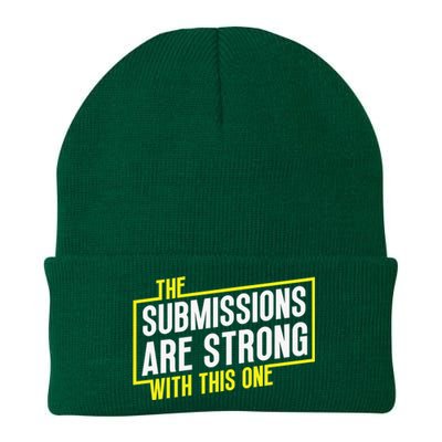 Funny MMA Jiu Jitsu Gift Submission Design BJJ Knit Cap Winter Beanie