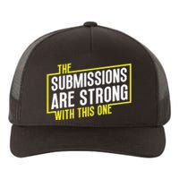 Funny MMA Jiu Jitsu Gift Submission Design BJJ Yupoong Adult 5-Panel Trucker Hat