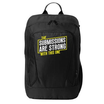 Funny MMA Jiu Jitsu Gift Submission Design BJJ City Backpack