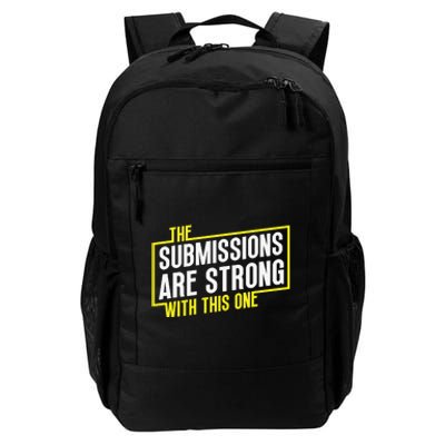 Funny MMA Jiu Jitsu Gift Submission Design BJJ Daily Commute Backpack