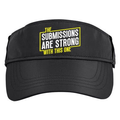 Funny MMA Jiu Jitsu Gift Submission Design BJJ Adult Drive Performance Visor