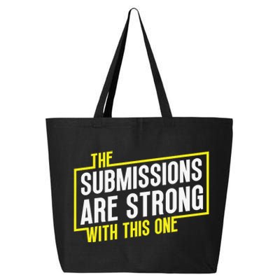 Funny MMA Jiu Jitsu Gift Submission Design BJJ 25L Jumbo Tote