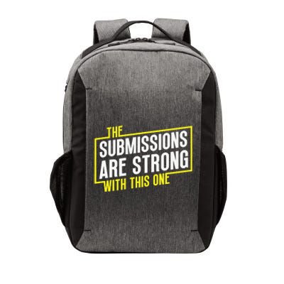 Funny MMA Jiu Jitsu Gift Submission Design BJJ Vector Backpack