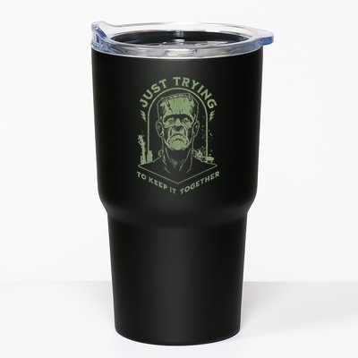 Frankenstein Monster Just Trying To Keep It Together Tumbler