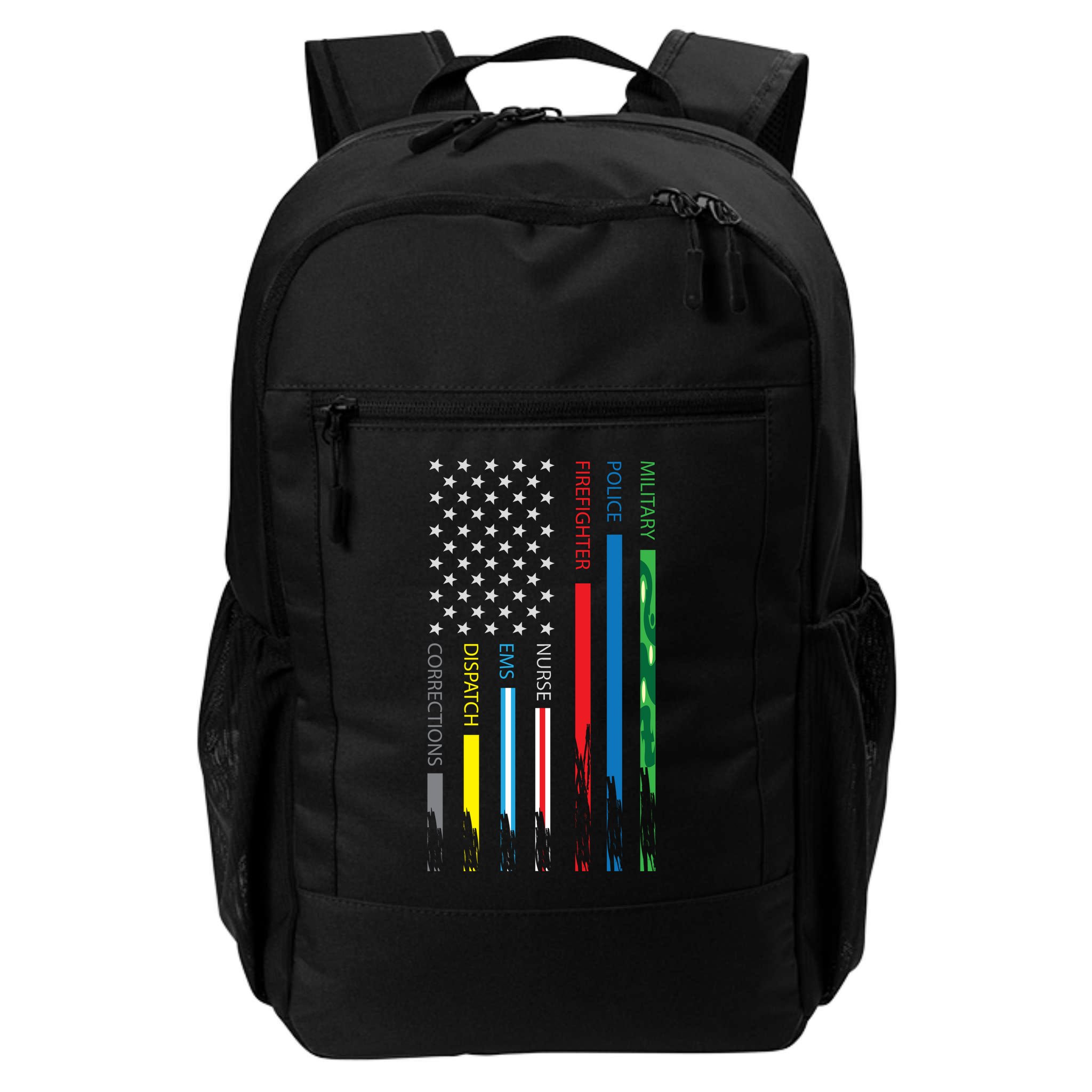No One Fight Alone Usa Flag Backpack