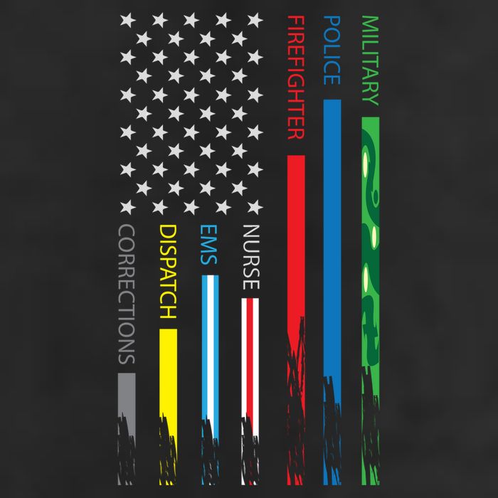 No One Fight Alone Usa Flag Adult Drive Performance Visor