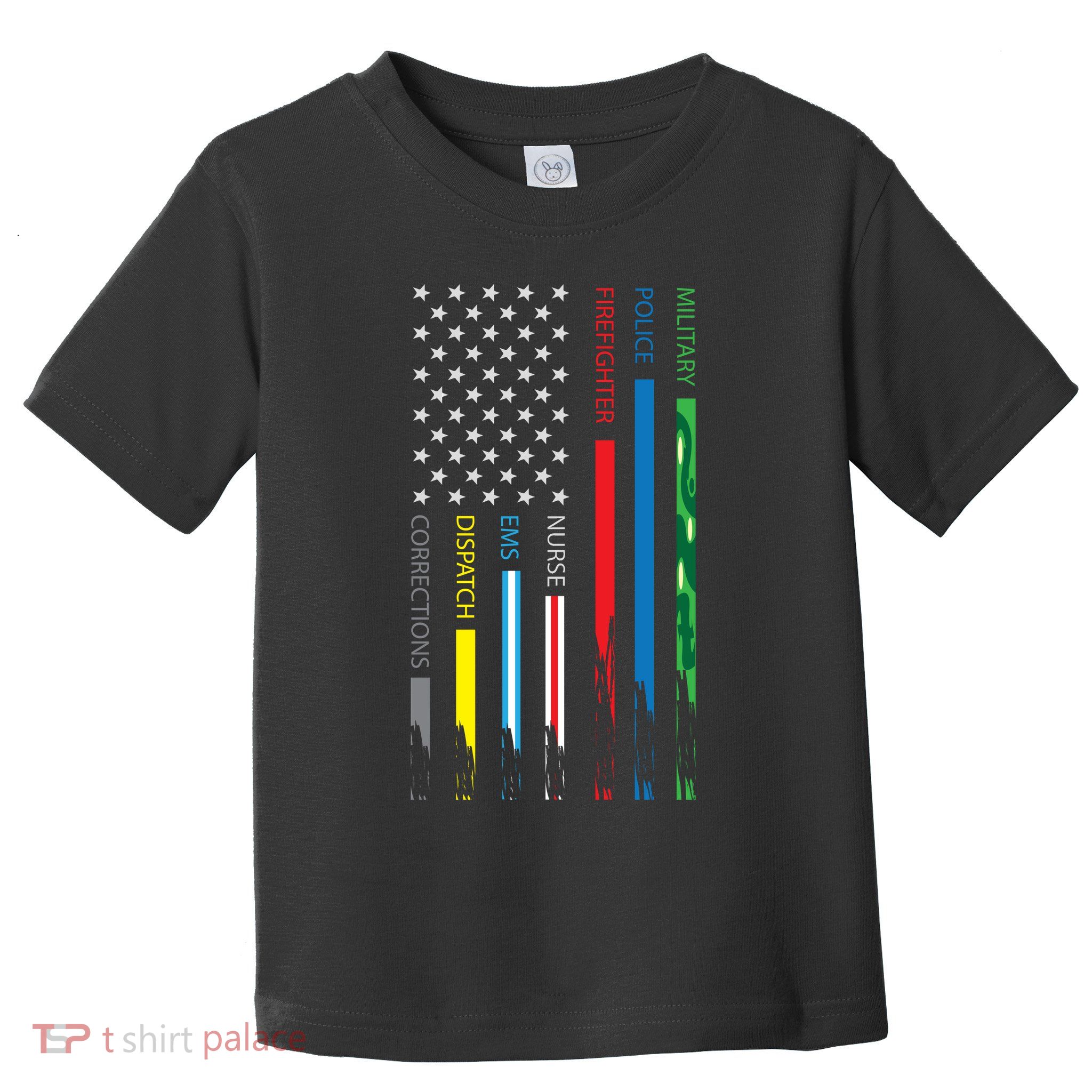 No One Fight Alone Usa Flag Toddler T-Shirt