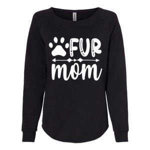 Fur Mom Kitty Cat Lover Womens California Wash Sweatshirt