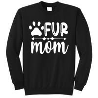 Fur Mom Kitty Cat Lover Tall Sweatshirt