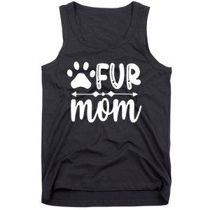 Fur Mom Kitty Cat Lover Tank Top