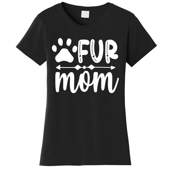 Fur Mom Kitty Cat Lover Women's T-Shirt