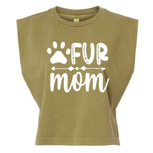 Fur Mom Kitty Cat Lover Garment-Dyed Women's Muscle Tee