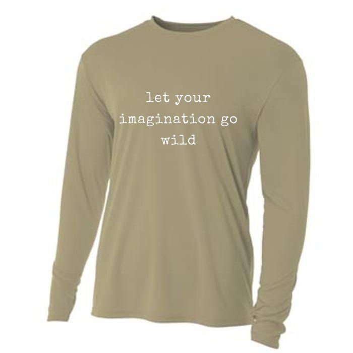 Funny Motivational Keep Moving Forward No Matter The Pace Cooling Performance Long Sleeve Crew