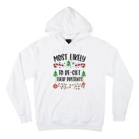 Funny Most Likely To Regift Their Presents Funny Christmas Family Matching Cu Hoodie