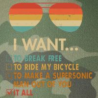 Funny Music Lover Bicycle I Want It All Legacy Tie Dye Trucker Hat