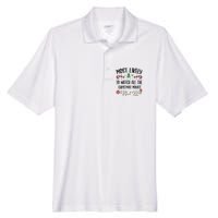 Funny Most Likely To Watch All The Christmas Movies Funny Christmas Family Matc Men's Origin Performance Pique Polo