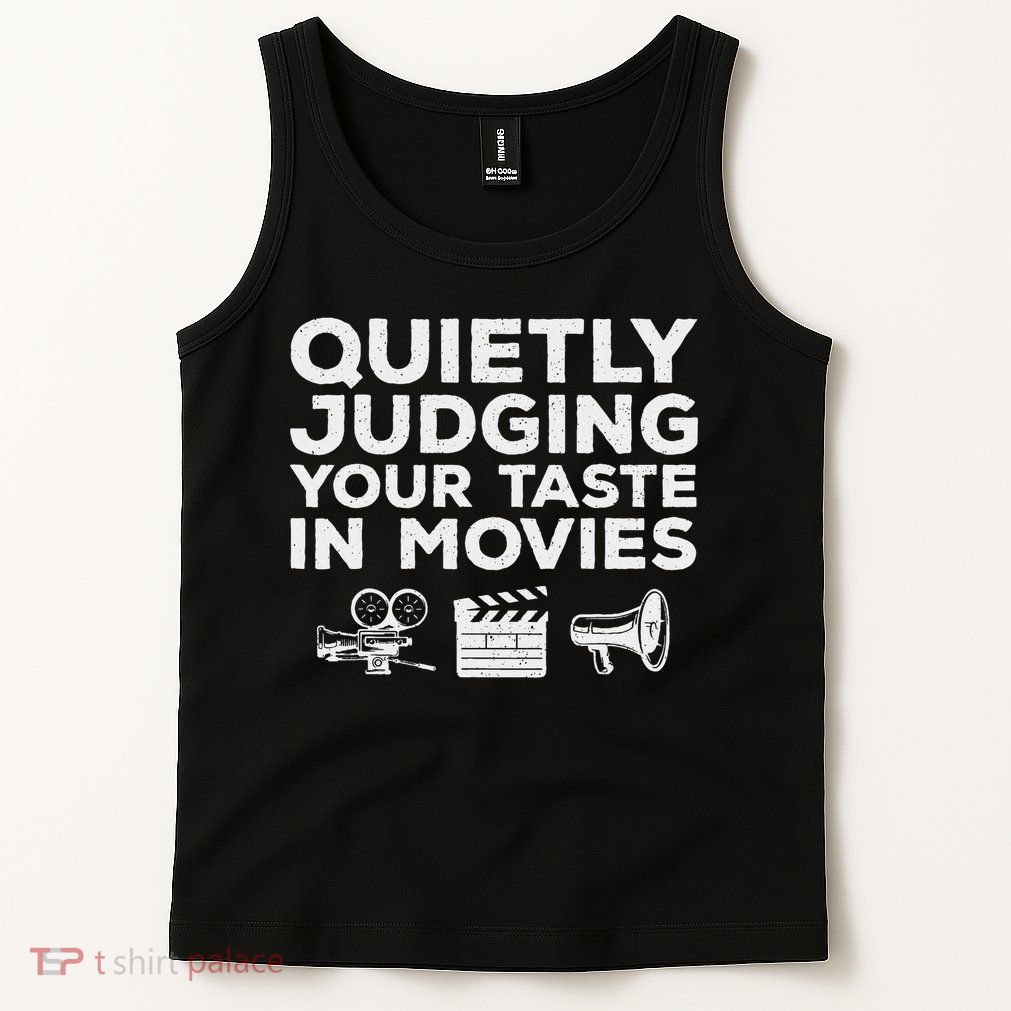 Funny Movie Lover Art For Women Movie Critic Film Lovers Tank Top