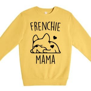 Frenchie Mama Love Premium Crewneck Sweatshirt