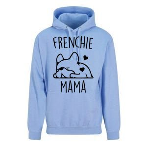 Frenchie Mama Love Unisex Surf Hoodie