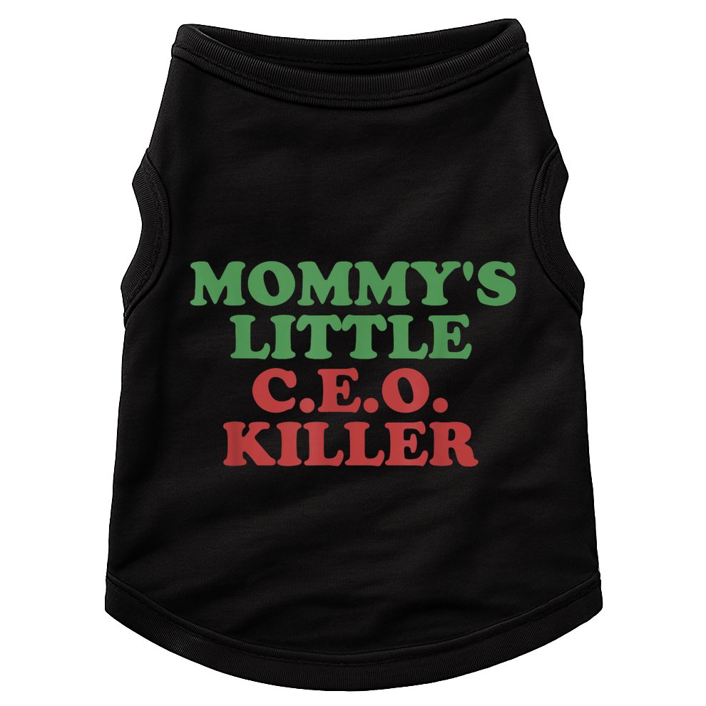 Funny Mommy’S Little Ceo Killer Doggie Tank