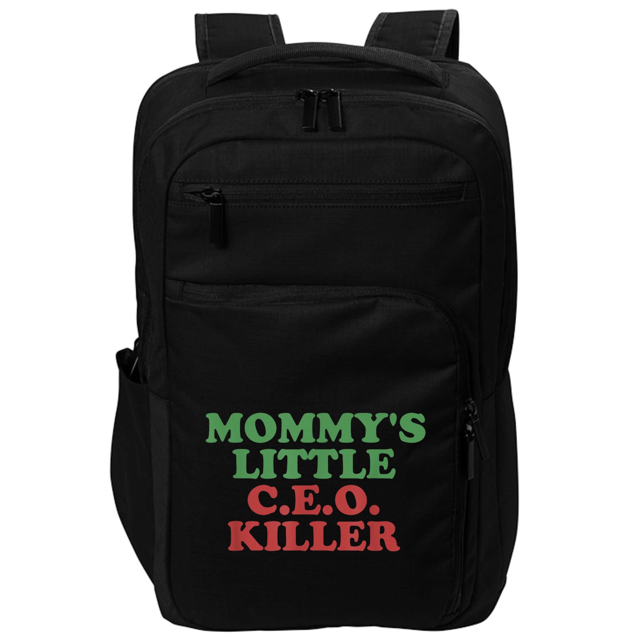 Funny Mommy’S Little Ceo Killer Impact Tech Backpack