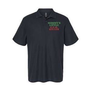 Funny Mommy’S Little Ceo Killer Softstyle Adult Sport Polo