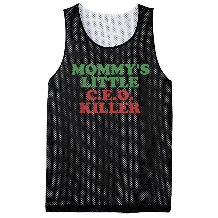 Funny Mommy’S Little Ceo Killer Mesh Reversible Basketball Jersey Tank