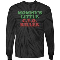 Funny Mommy’S Little Ceo Killer Tie-Dye Long Sleeve Shirt