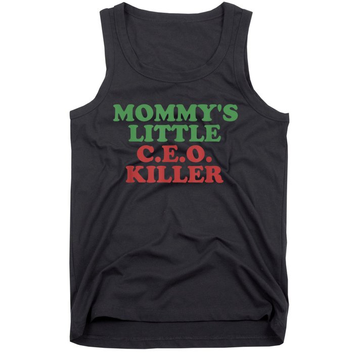 Funny Mommy’S Little Ceo Killer Tank Top