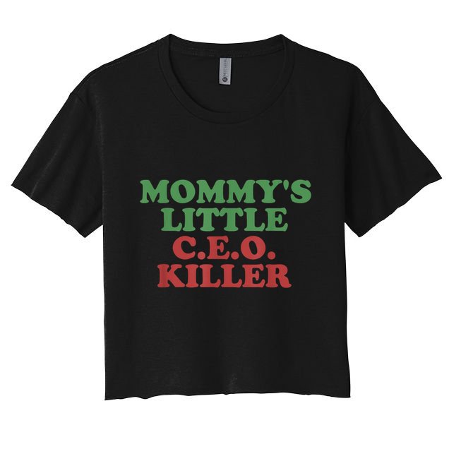 Funny Mommy’S Little Ceo Killer Crop Top