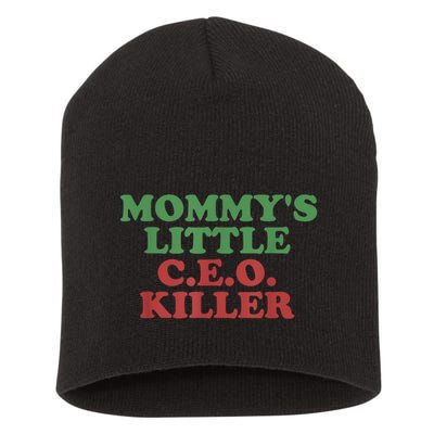Funny Mommy’S Little Ceo Killer Short Acrylic Beanie