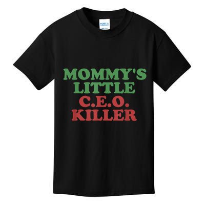 Funny Mommy’S Little Ceo Killer Kids T-Shirt