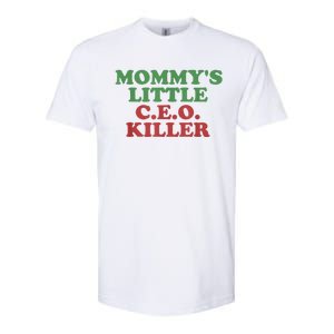 Funny Mommy’S Little Ceo Killer Softstyle CVC T-Shirt