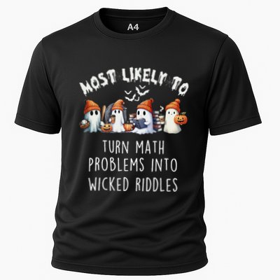 Funny Most Likely To Turn Math Problems Into Wicked Riddles Performance Shirt