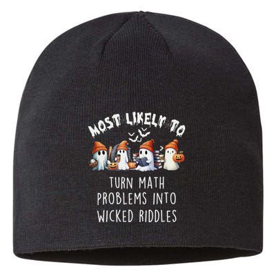 Funny Most Likely To Turn Math Problems Into Wicked Riddles Sustainable Beanie