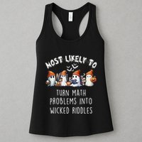 Funny Most Likely To Turn Math Problems Into Wicked Riddles Womens Tank Top