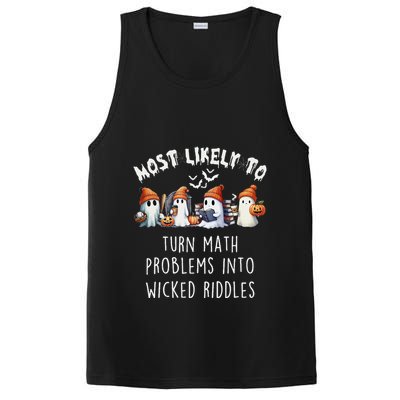 Funny Most Likely To Turn Math Problems Into Wicked Riddles PosiCharge Competitor Tank