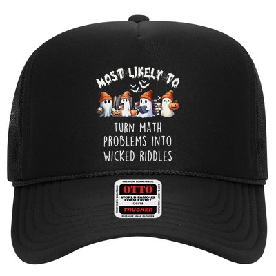 Funny Most Likely To Turn Math Problems Into Wicked Riddles Trucker Hat