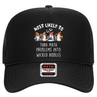 Funny Most Likely To Turn Math Problems Into Wicked Riddles Trucker Hat