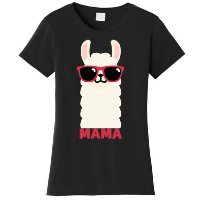 Funny Mama Llama Drama Mama Llama Momma Women's T-Shirt