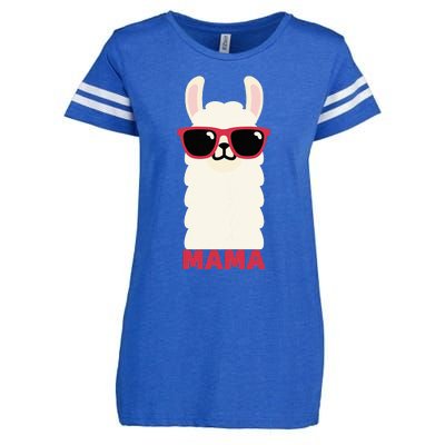 Funny Mama Llama Drama Mama Llama Momma Enza Ladies Jersey Football T-Shirt